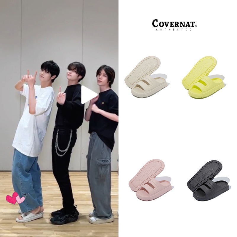 [TXT スビン着用]Cover Slide Ecrew スリッパ