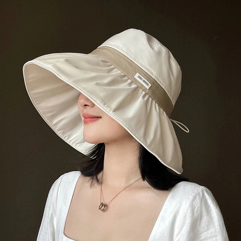1高評価 日よけ帽 レディース おしゃれ UVカット小顔に見える夏のアウトドア つばの大きい日焼け止めキャップ 紫外線対策 帽子