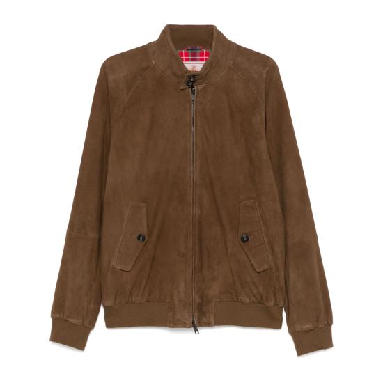 BARACUTA Men Bomber Jackets BRCPS0939 UT2623 699 BROWN