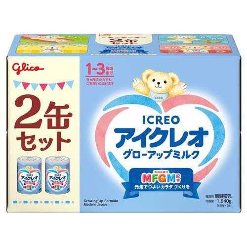 アイクレオ アイクレオ グローアップミルク 820g×2缶セット アイクレオグロアツプミルク2PN