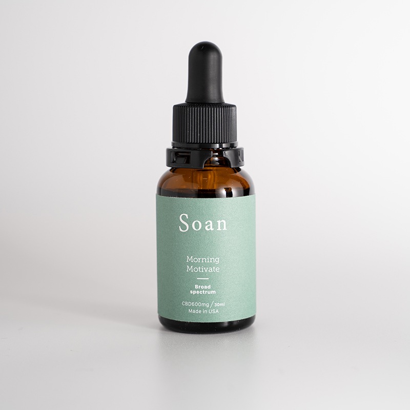 Morning Motivate Broad spectrum CBD 600mg /30ml (CBDオイル) 9,000円