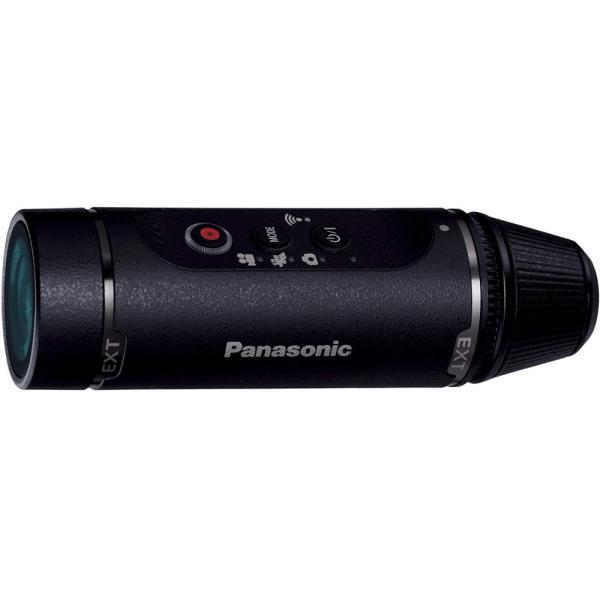 【中古】パナソニック Panasonic ウェアラブルカメラ ブラック HX-A1H-K SDカード付き