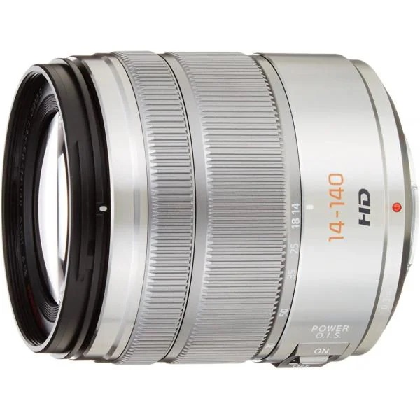 【中古】パナソニック Panasonic 標準ズームレンズ マイクロフォーサーズ用 ルミックス G VARIO 14-140mm/F3.5-5.6 ASPH./POWER O.I.S. シルバー H