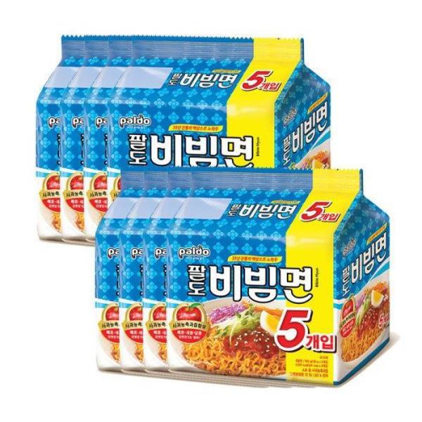 八道 ビビン麺 130g x 5入 x 8個