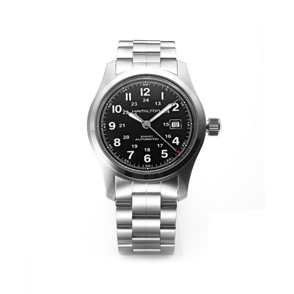 ハミルトン H70515137 カーキフィールドメンズメタル腕時計