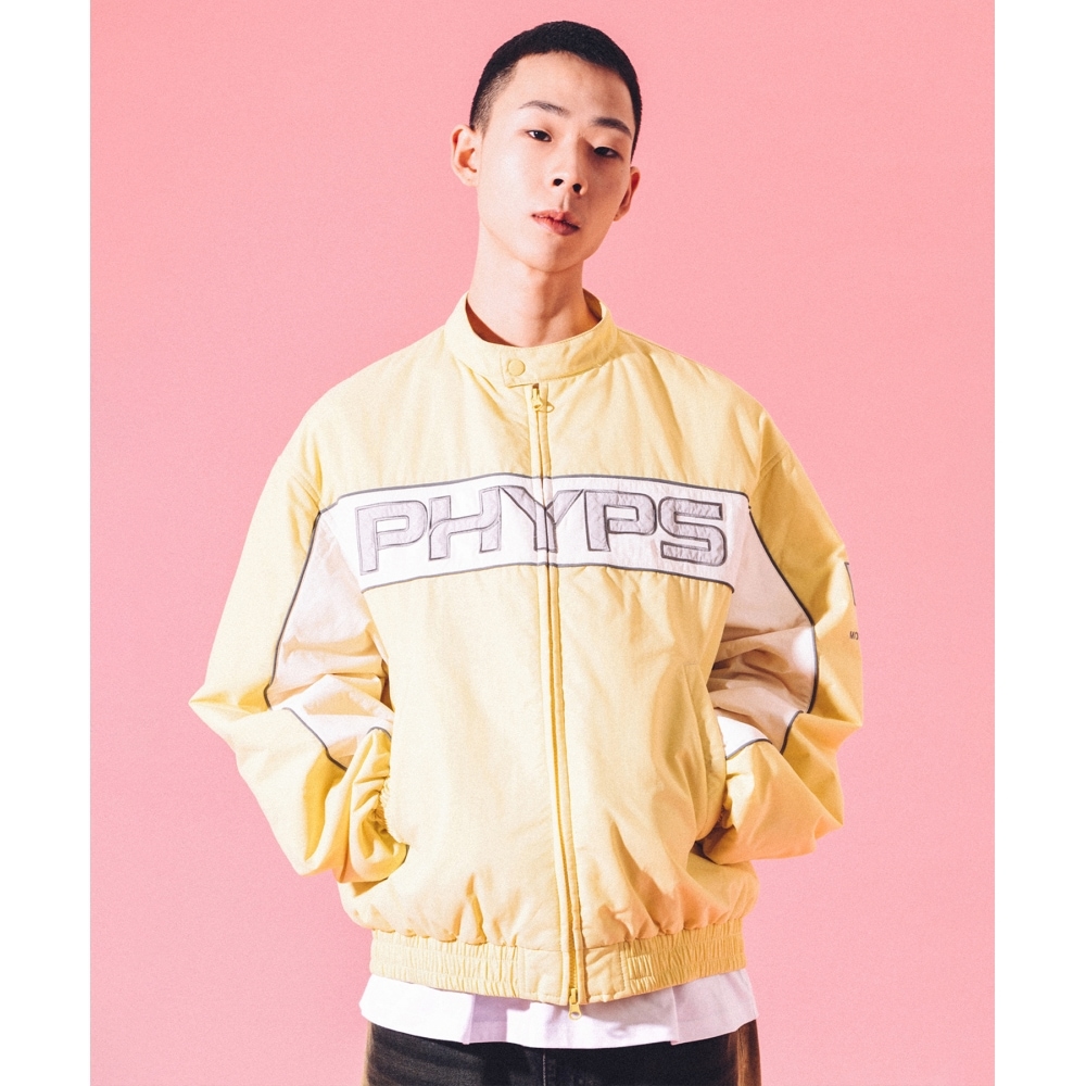 体育部ファイプス チャレンジャーレーサージャケットライム