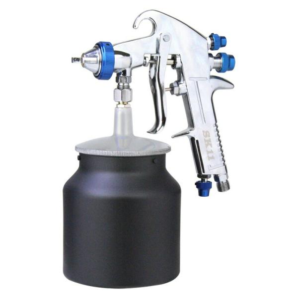 SK11 エアースプレーガン 吸上式 SPGK－15S 電動工具 エアーツール スプレーガン