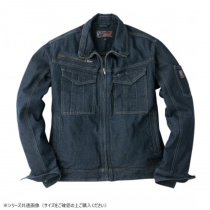 イーブンリバー スタンダードブルゾン インディゴブルー(30) サイズ:L SR-4007D