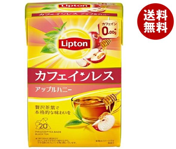キーコーヒー リプトン カフェインレスティー アップルハニー 20P＊6箱入＊(2ケース) 6,301円