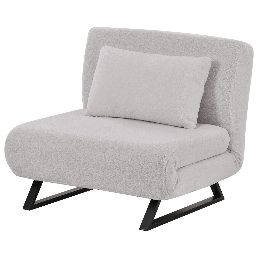 【国内発送】1253ソファベッド 折りたたみ 3WAY ふわふわ生地 カウチソファー 肘付き 一人掛け 二人掛け カウチ リクライニング 一人暮らし