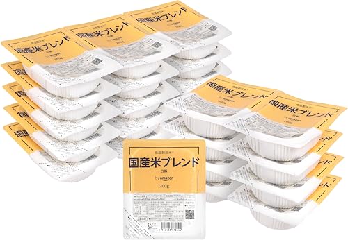 by Amazon パックご飯 国産米 100% 200g×24個 低温製法米 5,047円