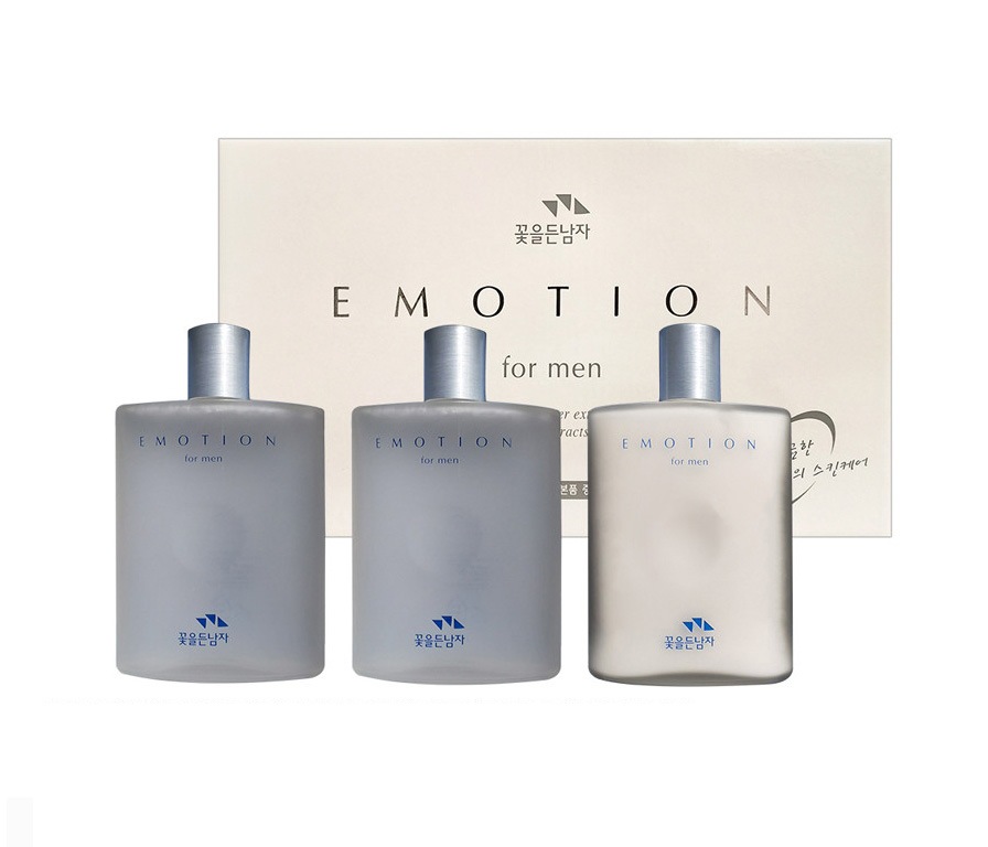 [韓国コスメ]Man With Flowersスペシャルスキンケアセット/メンズ/油水分バランス