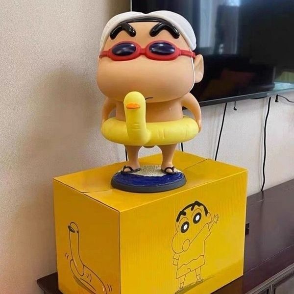 3日以内に出荷 浮き輪しんちゃん浮き輪クレヨンしんちゃん超大網紅手弁客間置物模型は彼女にプレゼントする 9月の新型