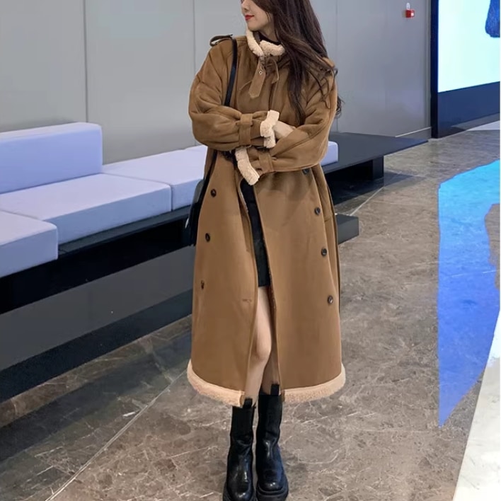 ジャケット コート アウター 上着 レディース ショートコート ロングコート ムートンコート 長袖 ハイネック スタンドカラー スリム 細身 ストレート ベルト ウエストマーク ポケット 前開き