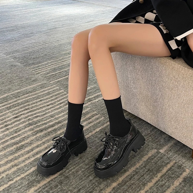 【急速出荷!】厚底ローファー ローファー レディース 厚底ローファー ブリティッシュスタイルシューズ