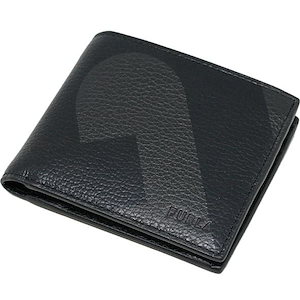 FUR レザー 二つ折り財布 ブラックシャドウ MP00023-AX0757-O6000 メンズ