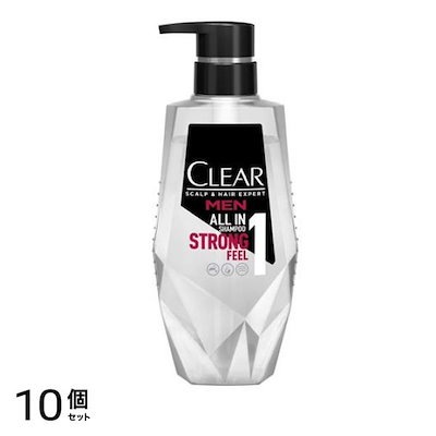 CLEAR(クリア) フォーメン オールインワンシャンプー ポンプ 350g 10個セット