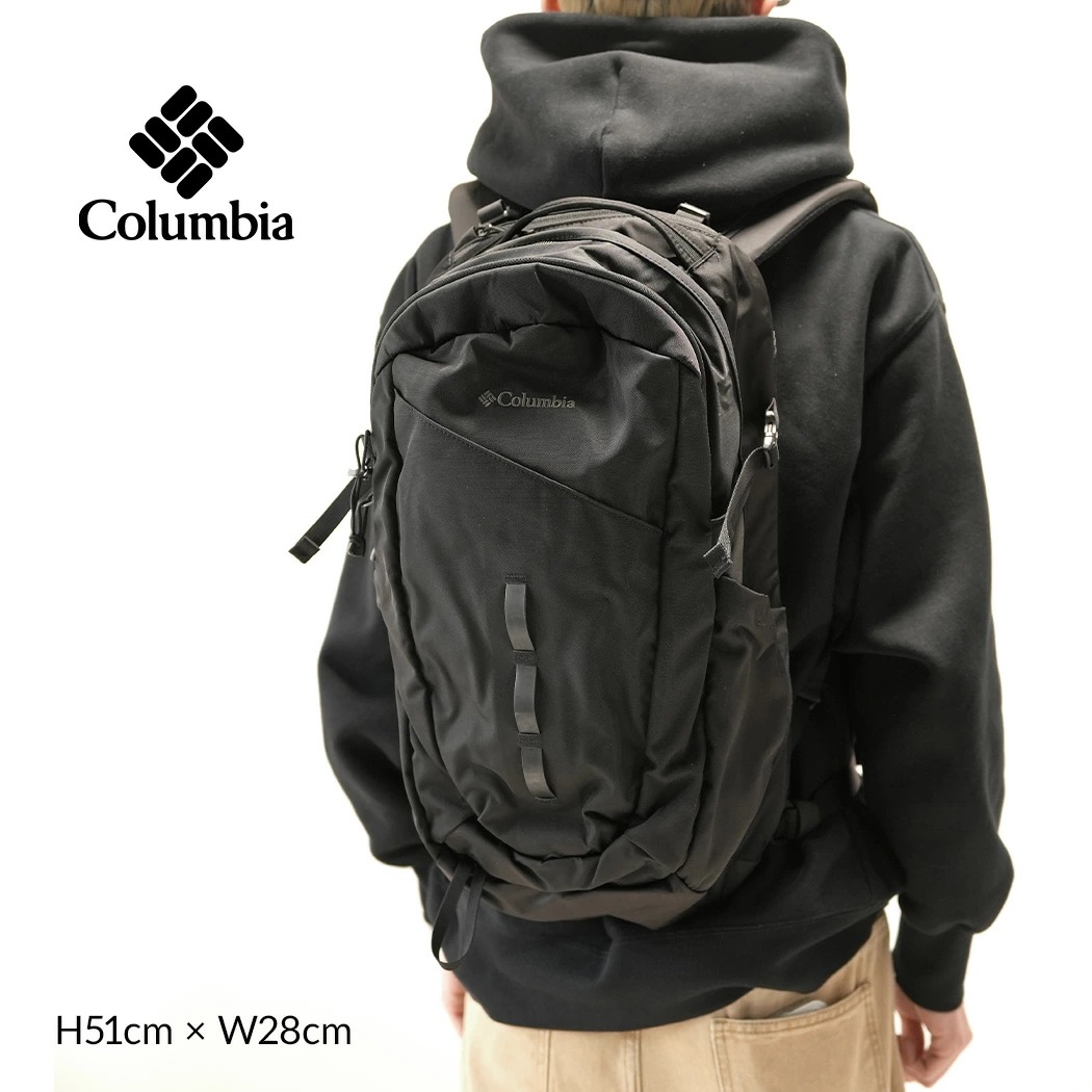 Columbia コロンビア バックパック リュック バッグ Pepper Rock Advance 27L ペッパー ロック アドバンス BACK PACK BLACK ( 鞄 メンズ レディース