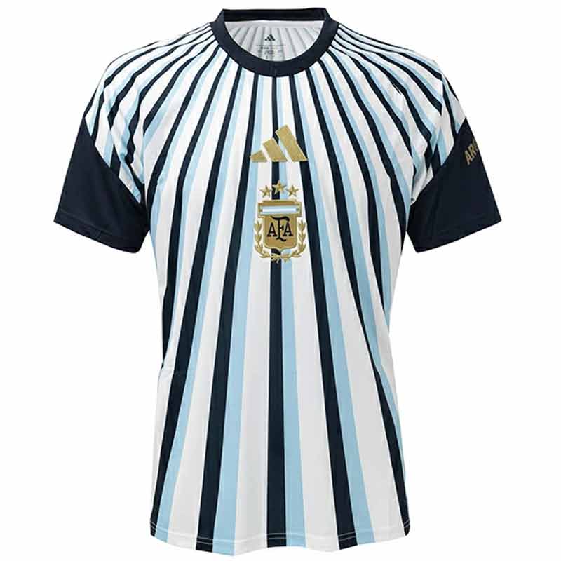アルゼンチン代表 26 ホーム プレマッチジャージ サッカー レプリカ ウェア ARGENTINA 26SS(VX778-JY9530)