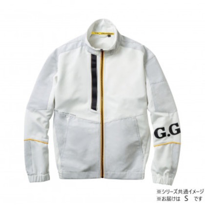 桑和 0522-00 長袖ブルゾン Sサイズ ホワイト(0) G.G.