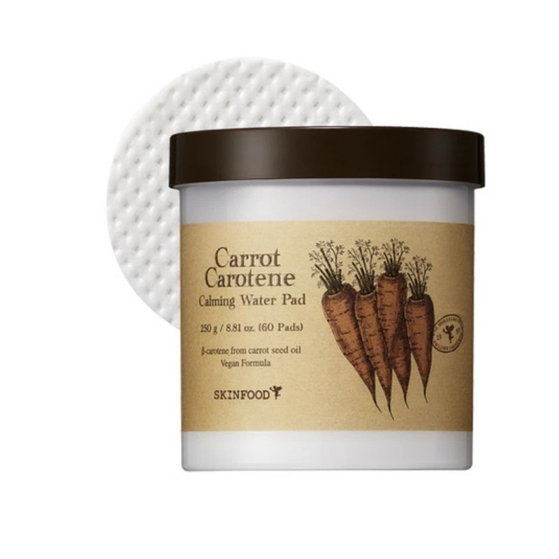 キャロットカロテンカーミングウォーターパッド, 60ea