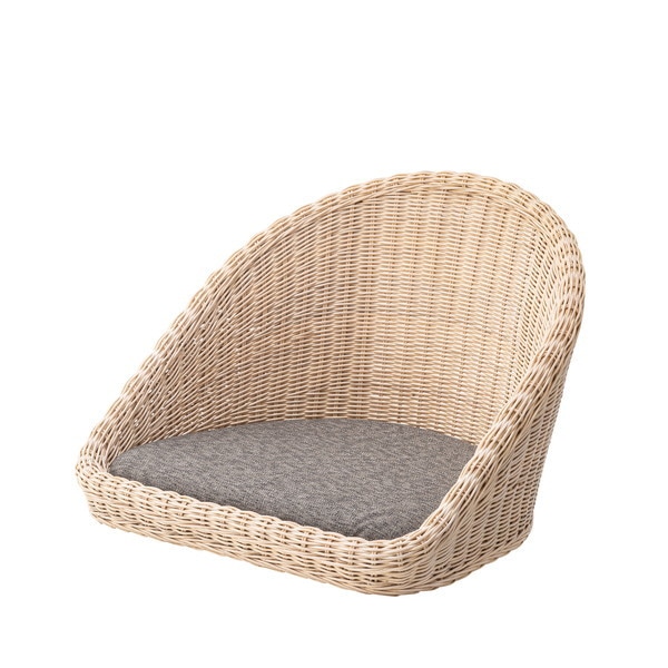 NRS-425NA ナチュラル ラタン フロアチェア メーカー直送