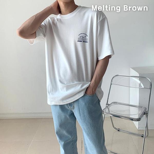メンズ夏半팔Tシャツメンズオーバーフィット半袖TシャツSF3