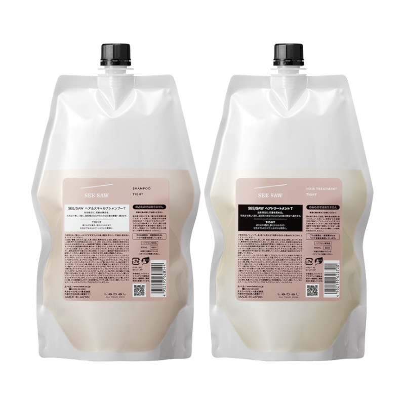 シーソー ヘア&スキャルプシャンプーT 800mL & シーソー ヘアトリートメントT 800mL