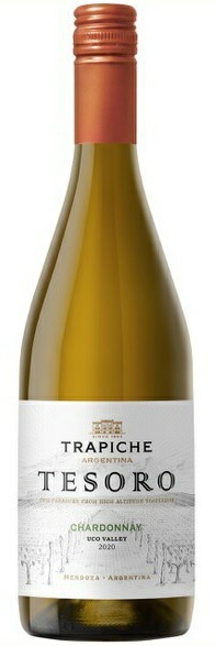 【送料無料】トラピチェ テソーロ シャルドネ 750ml12本【三国ワイン】[アルゼンチン メンドーサ/白/辛口]【本州(一部地域を除く)は送料無料】