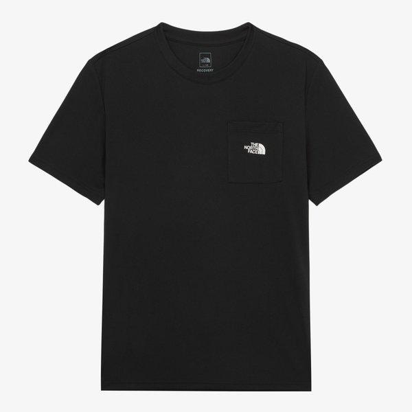[公式] NT7US10A 男性 リカバリー ポケットTシャツ BLACK