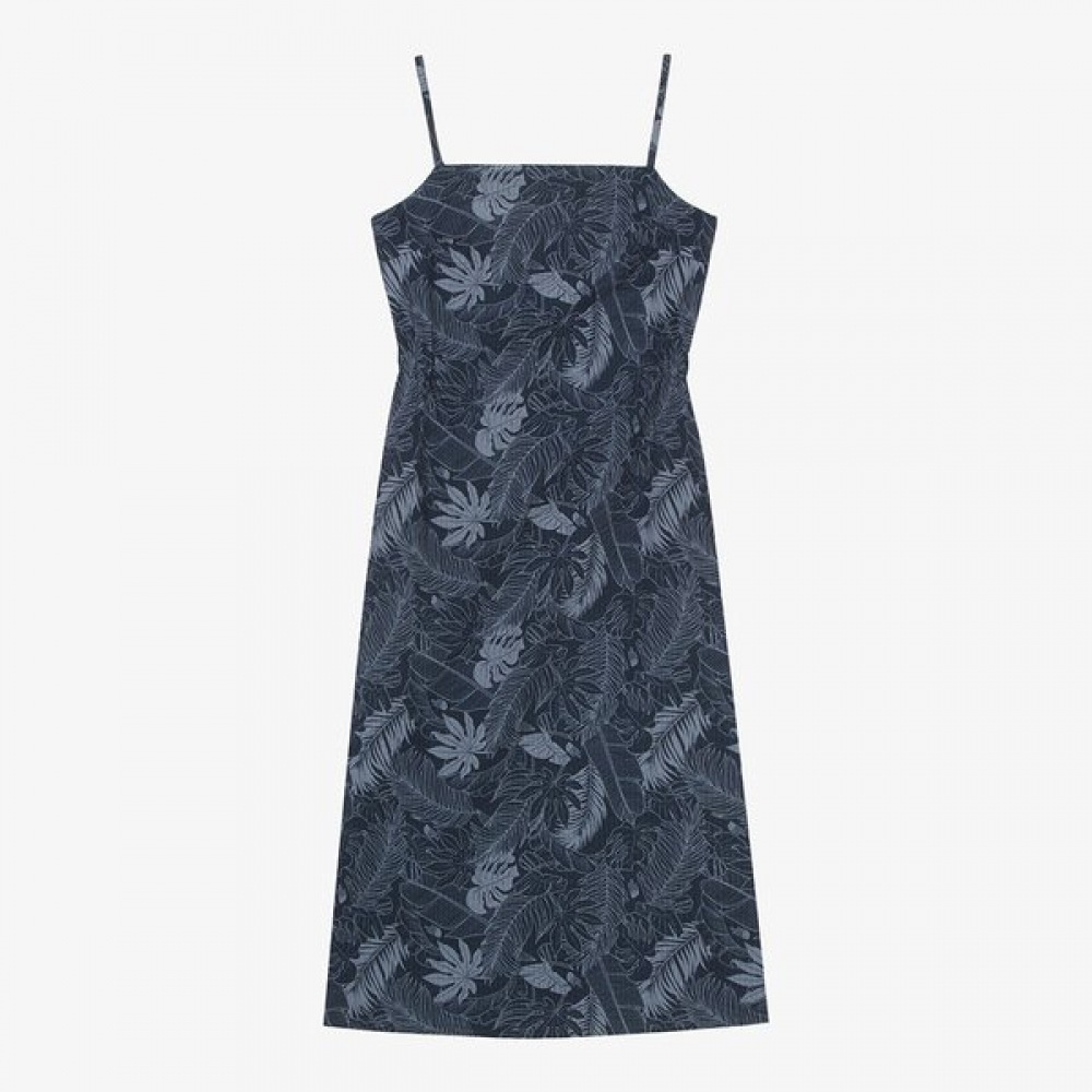 [ノースフェイス公式] NT7ZR31A 女性用トロピックドレス_ディープネイビー