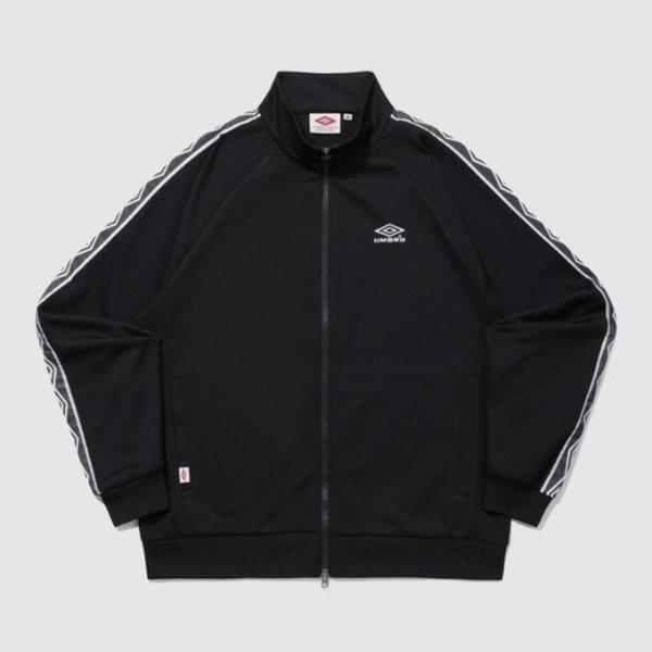 ジャケット PQA UQ123CFT21-BLK HBL サイド ダイヤモンド トラック ジャケット ブラック