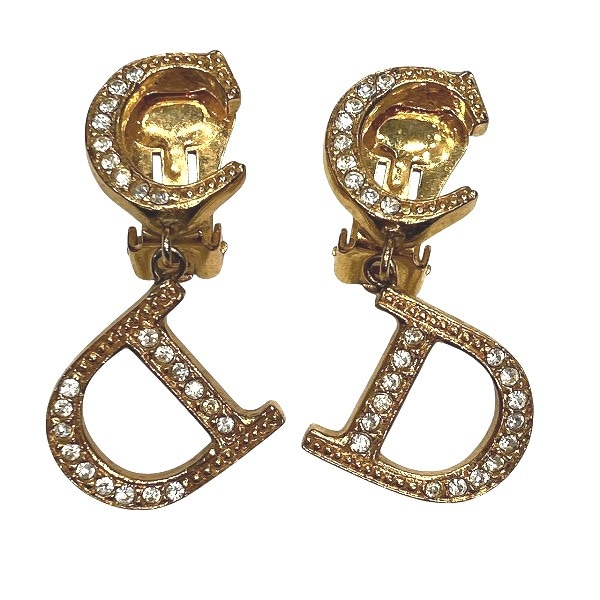 ディオール ロゴ ブランド小物 イヤリング レディース【中古】