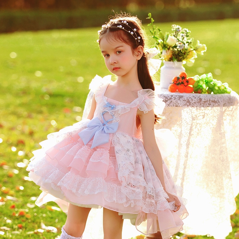 女の子ノースリーブベストシフォンスカート女の子プリンセススカートタキシードスカート