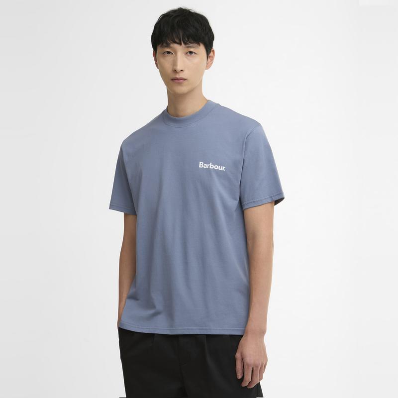 [26SS]男性ブルーCamber OS Tシャツ (URTS6E008B2)