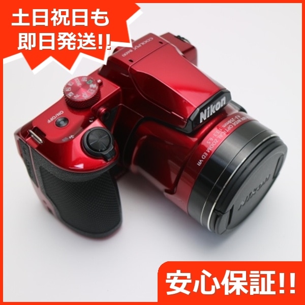 超美品 COOLPIX B600 レッド コンパクトデジタルカメラ 175