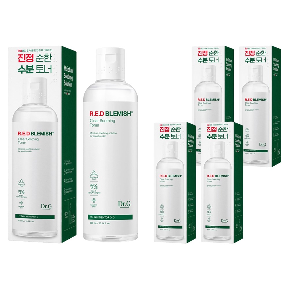 ドクタージー レッド ブレミッシュ クリア スージング トナー300ml5個