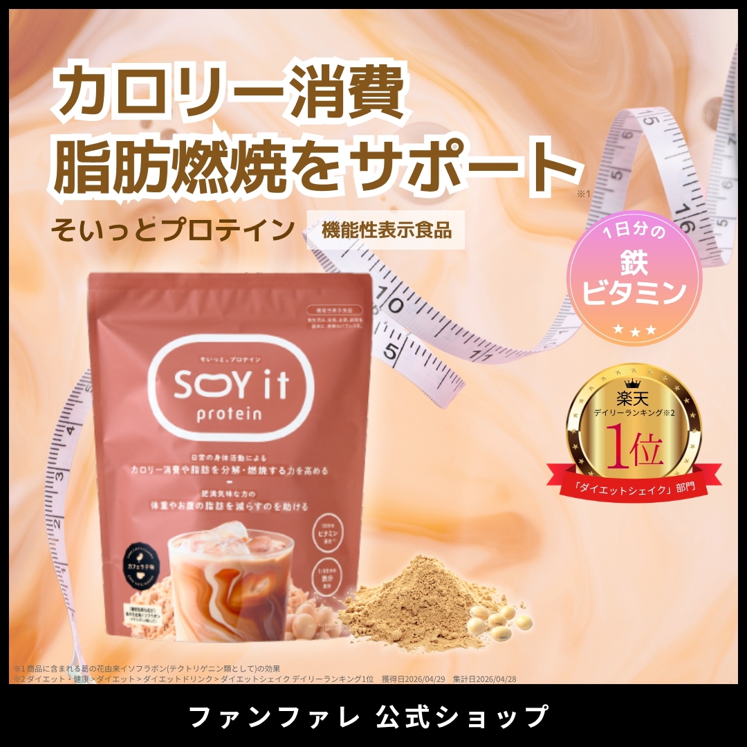 SOY it protein ダイエットドリンク 2袋 SOY it protein ダイエット