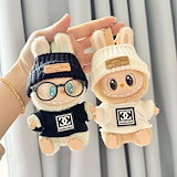 おぱんちゅうさぎ 韓国 ぬいぐるみ コインケース 韓国限定! おぱんちゅうさぎ♡スクバ キーホルダー コインケース