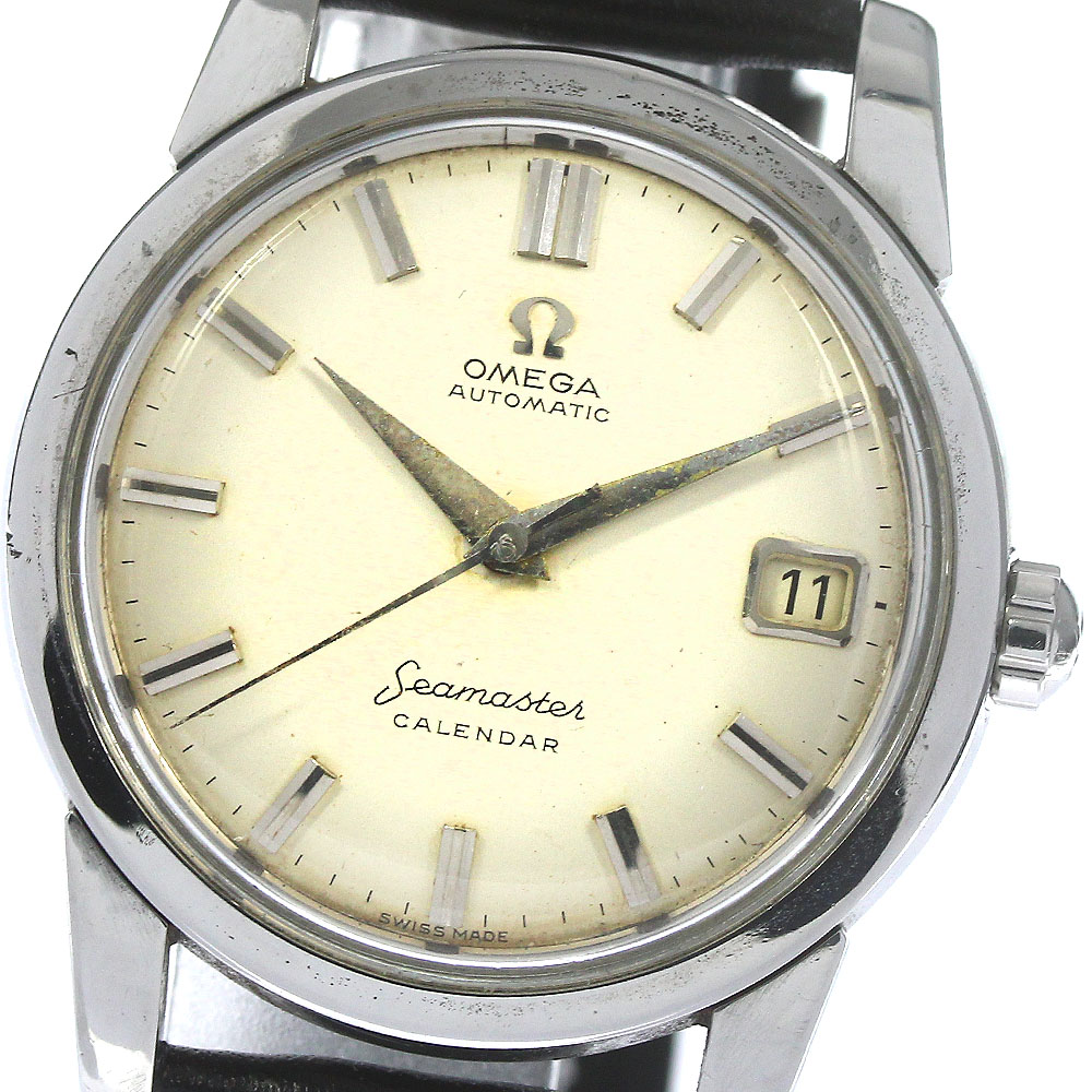 オメガ OMEGA 2849 12SC シーマスター カレンダー Cal.503 デイト 自動巻き メンズ _782643【中古】
