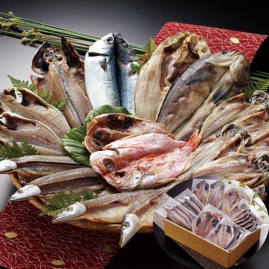 静岡 沼津 奥和 干物7種セット 真あじ開き6枚 かます開き2枚 さんま開き2枚 えぼ鯛開き2枚 金目鯛開き2枚 さば開き2枚 ほっけ開き2枚 【産直メーカー直送品】