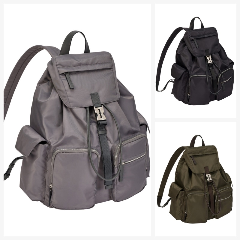 【VUNQUE】 HEY DOUBLE POCKET BACKPACK L : 3COLORS