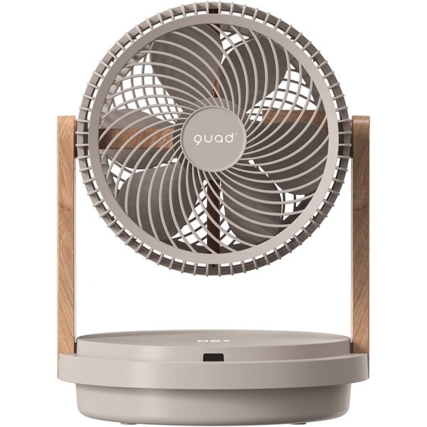 QS507GW グレージュウッド DUOAIR DC(デュオエアDC) ツインブレード3D サーキュレーター DCモーター搭載