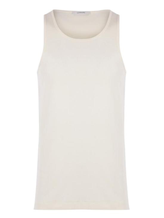 LEMAIRE Men Tops TS0029 LJ1016WH048 White