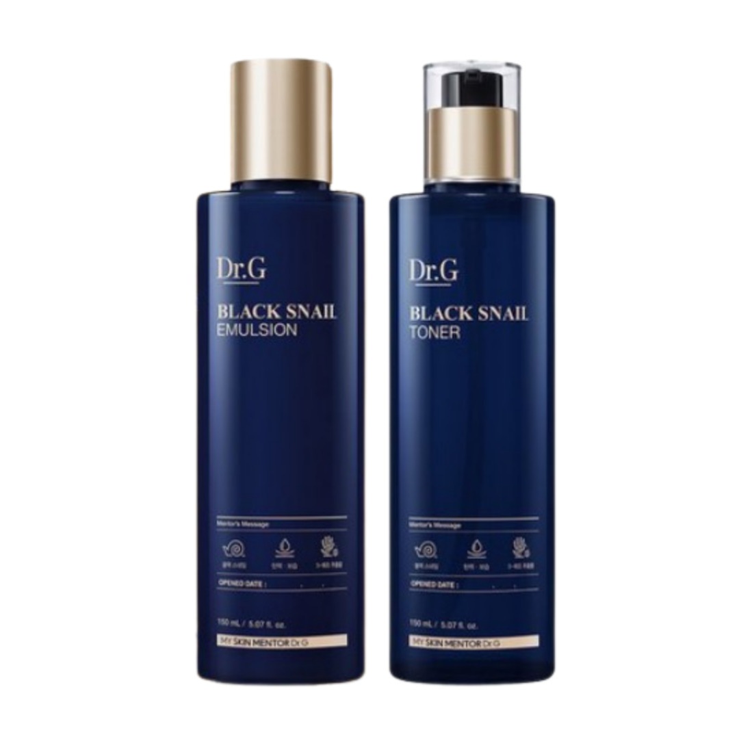 ブラック スネイル トナー 150ml + エマルジョン 150ml スペシャル ギフトセット