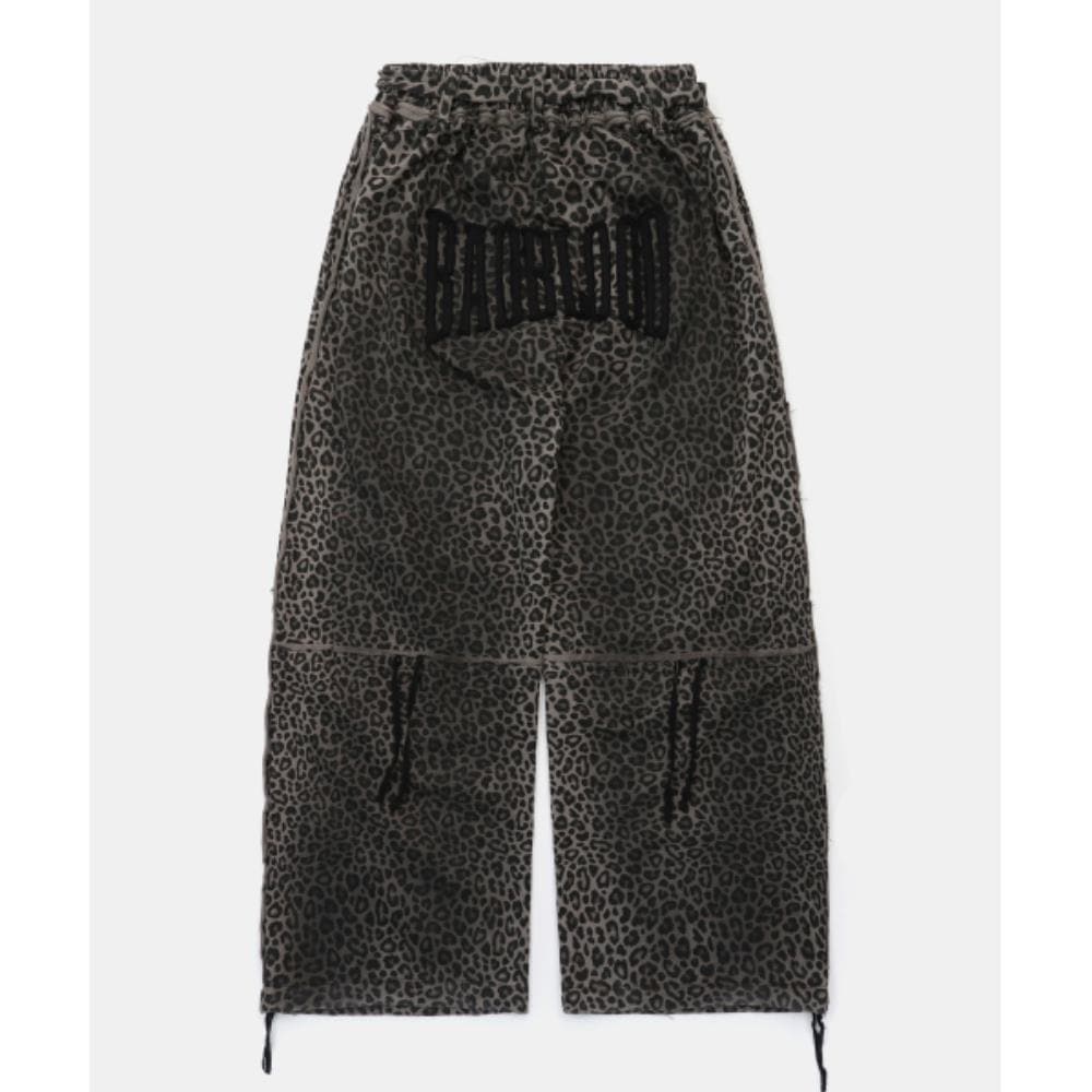 BADBLOOD Low Edge Convex Jogger Black Leopard w-pts25-01