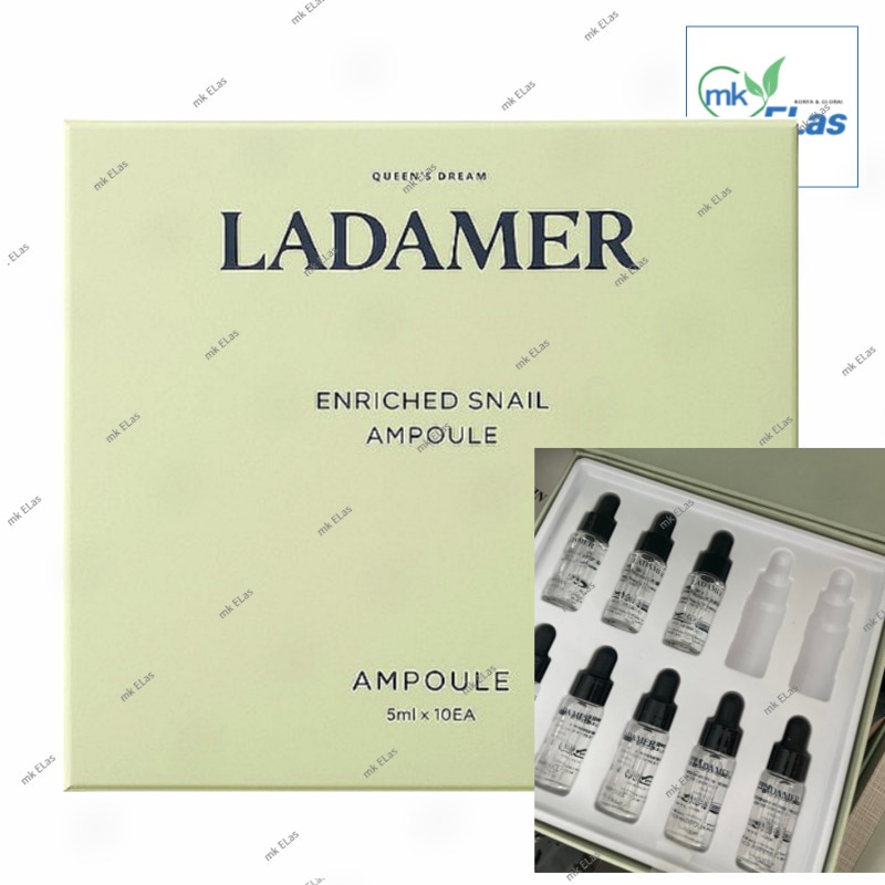 [正規品] エンリッチド スネイル アンプル 5ml x 10個 / カタツムリ 弾力 保湿 エステティック 韓国コスメ