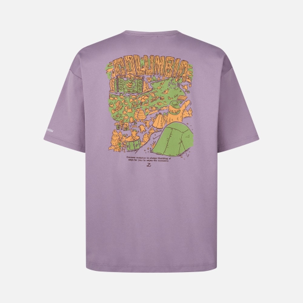 COLUMBIA パブリックリトルベアロックグラフィックショートスリーブ T シャツ