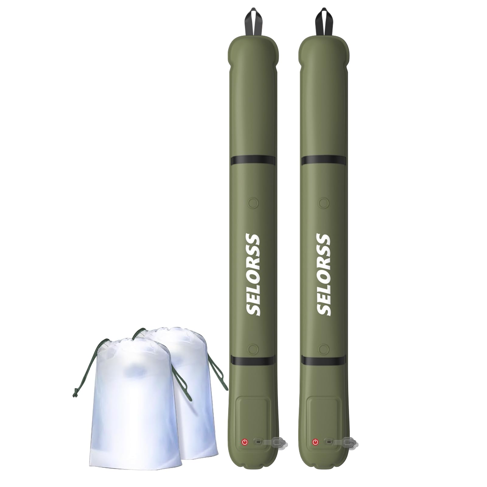 【2024新　発売·二つ入り】SELORSS LEDランタン 充電式ライト 防災 キャンプ用品 超軽量 折りたたみ式 キャンプランタン 蛍光灯 2000mAh 軽量防水仕様 アウトド