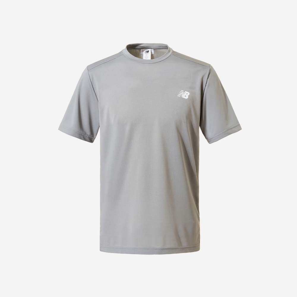 ニューバランススポーツエッセンシャルショートスリーブ T シャツ NBNEF26403-(16) ライトグレー